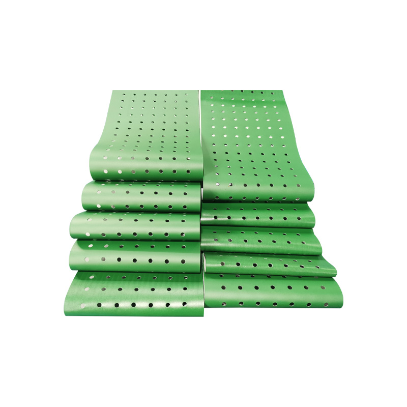 廠家輸送帶打孔 PVC打孔吸風定位輸送帶 環(huán)形打孔輸送帶